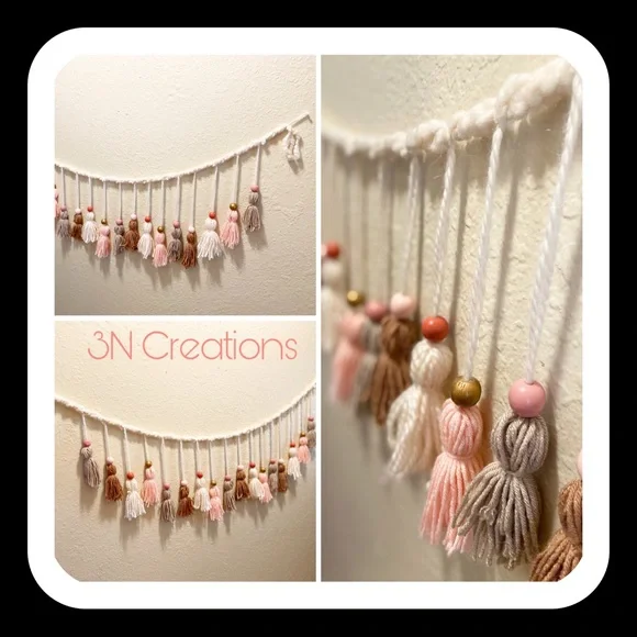 Macrame wall hanging decor - Picture 3 of 3